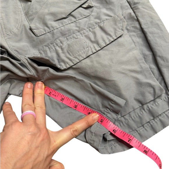 🩶 PACSUN Gray Utility Cargo Shorts Men’s Small 🩶 - Picture 6 of 6